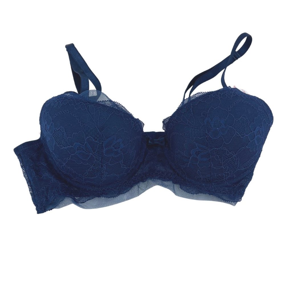 Undies.Com | Women's Underwire Bra | Blue | Size 34B